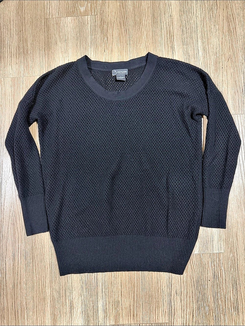 by bloomindgales Cashmere Open Knit Sweater Size Medium